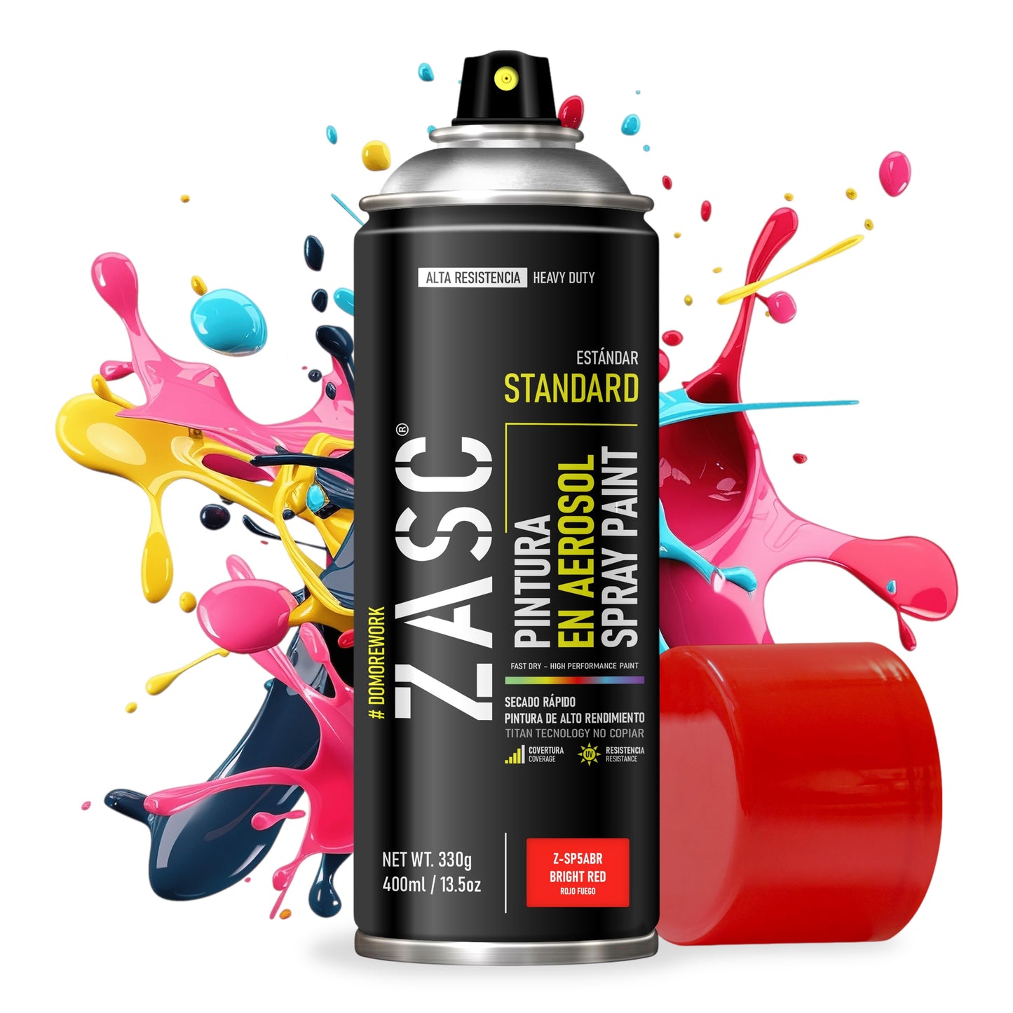 Pintura En Spray / Aerosol Zasc Colores Estándar 400ml