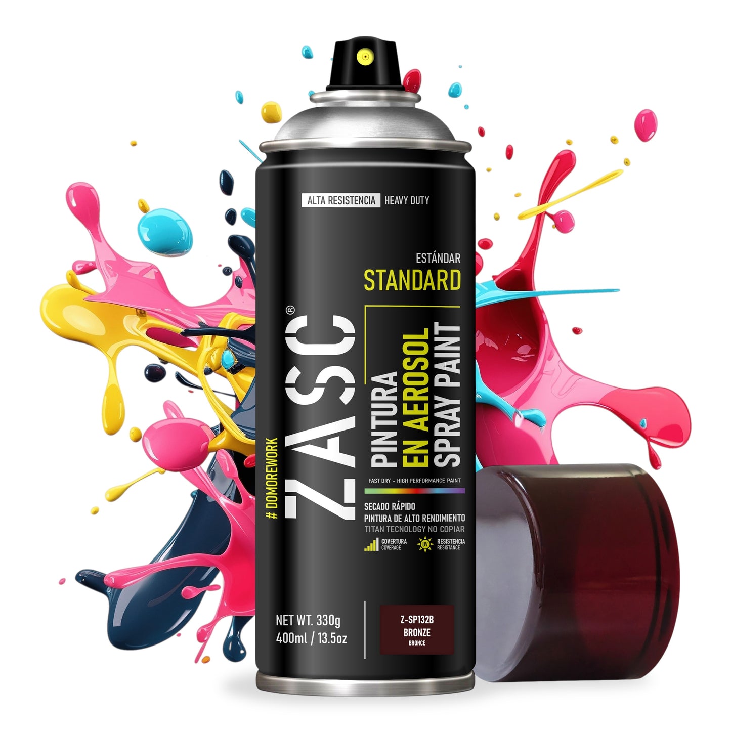 Pintura En Spray / Aerosol Zasc Colores Estándar 400ml