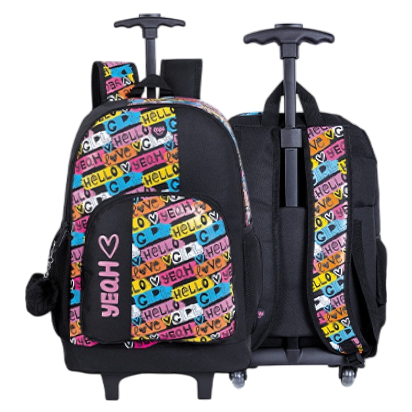 Bolso / Morral Capi con Ruedas Joy Graffiti