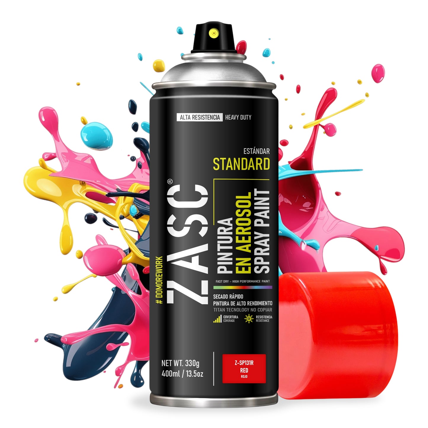 Pintura En Spray / Aerosol Zasc Colores Estándar 400ml