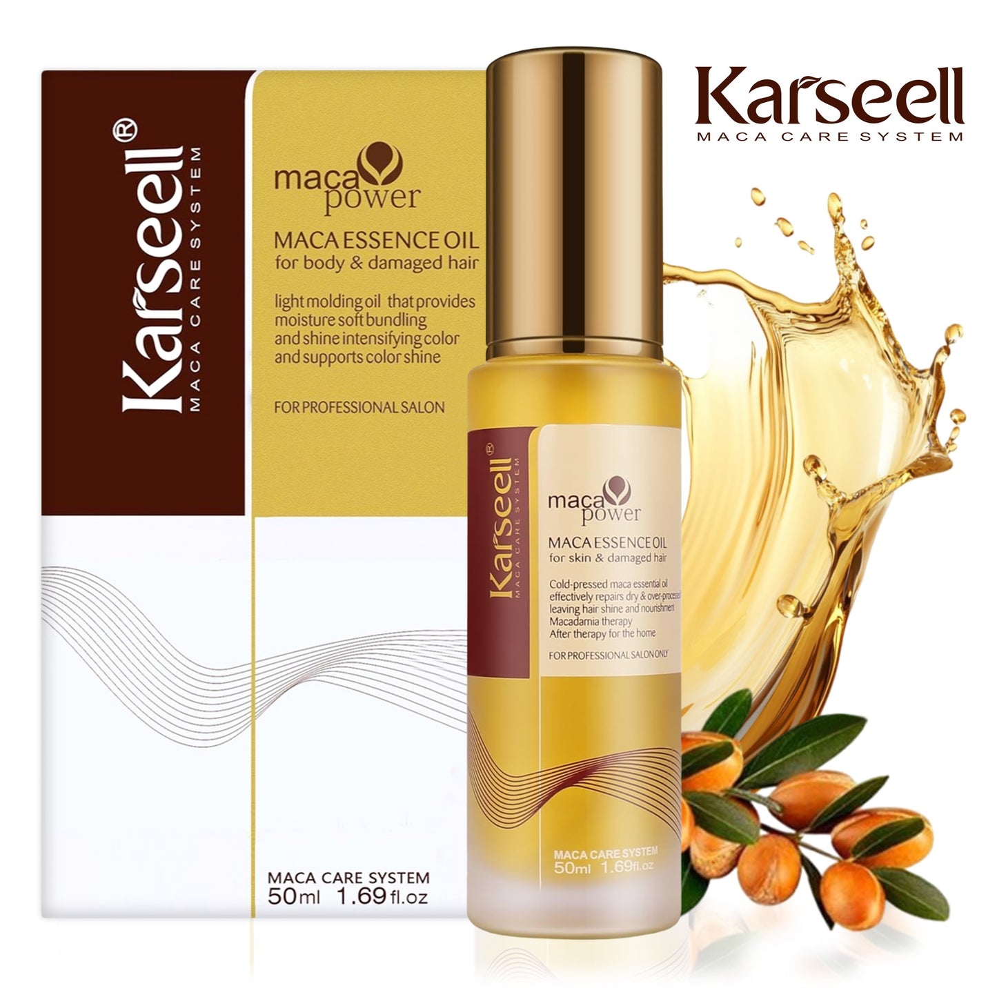 Karseell Serum Aceite Hidratante De Argán Marroqui de 50 ml Original
