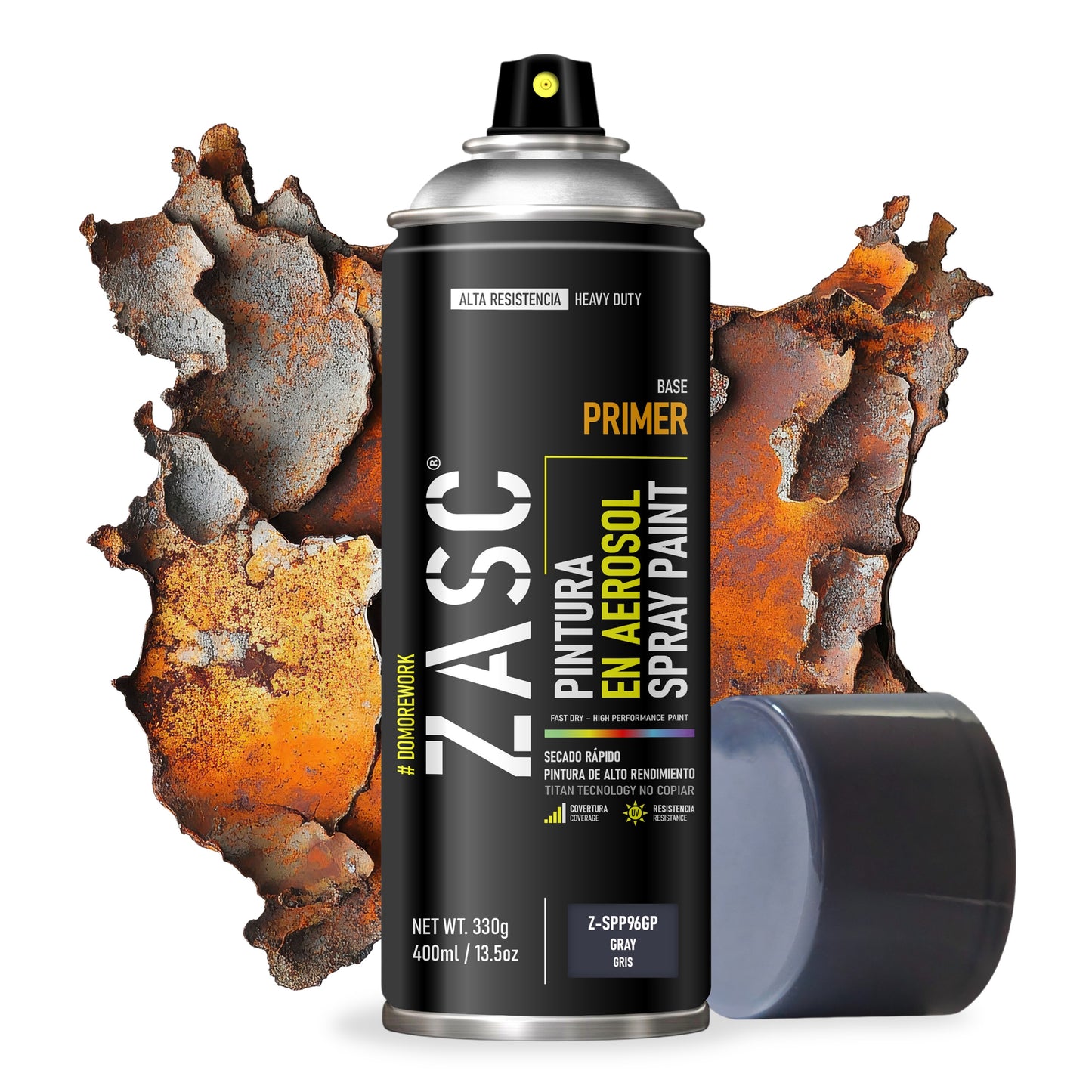 Pintura En Spray / Aerosol Zasc - Fondo Anticorrosivo 400ml
