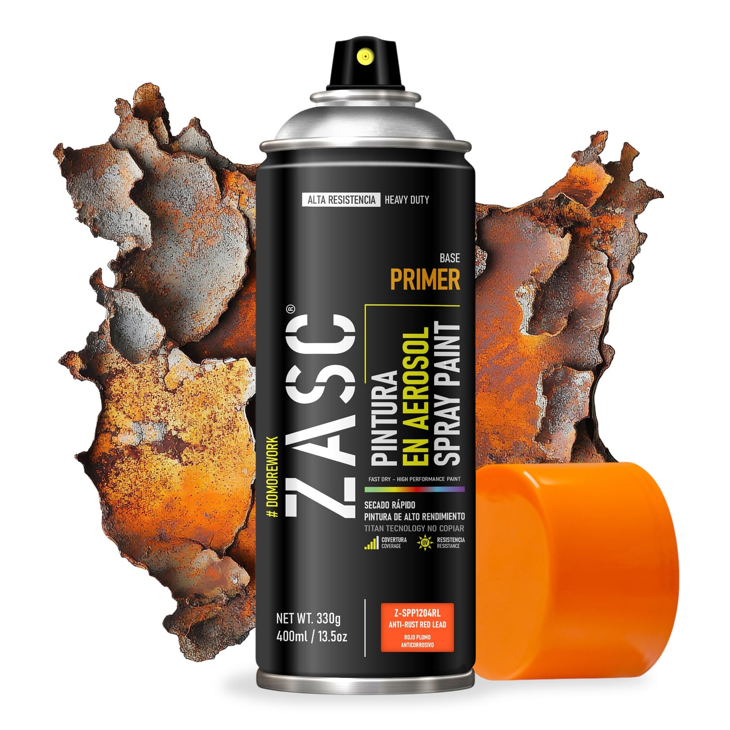 Pintura En Spray / Aerosol Zasc - Fondo Anticorrosivo 400ml