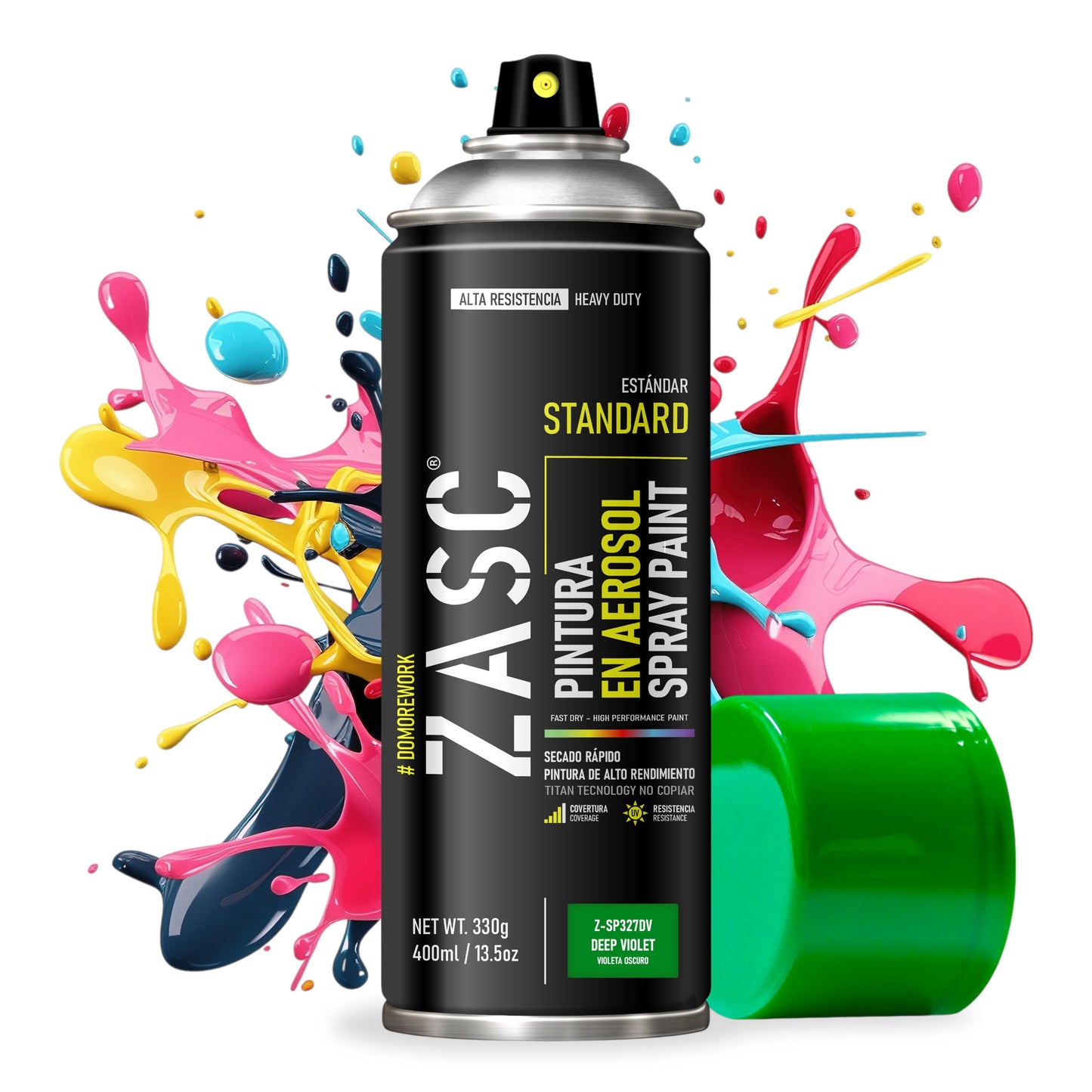 Pintura En Spray / Aerosol Zasc Colores Estándar 400ml