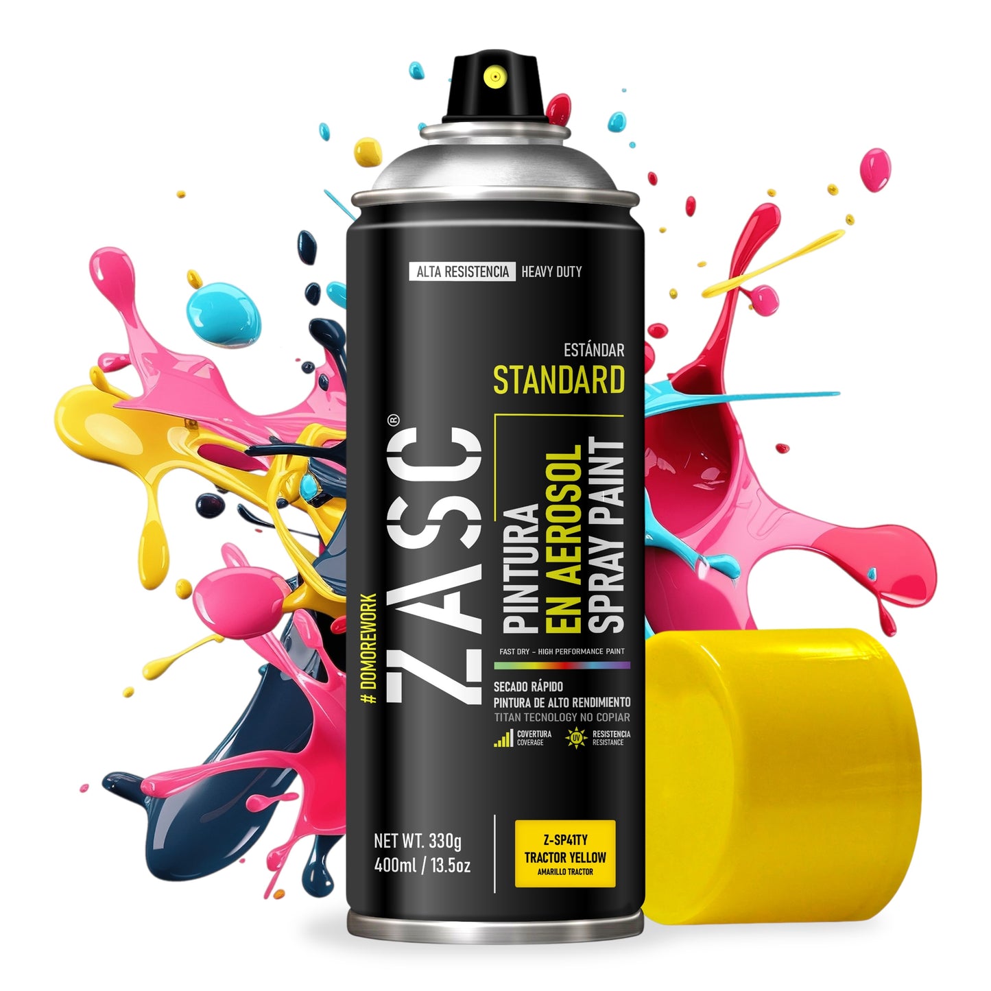 Pintura En Spray / Aerosol Zasc Colores Estándar 400ml
