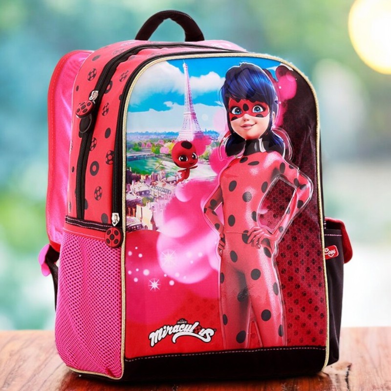 Bolso / Morral Grande Ladybug Miraculous