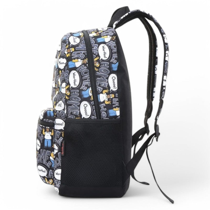 Bolso / Morral Grande Capi The Simpsons Negro Homero