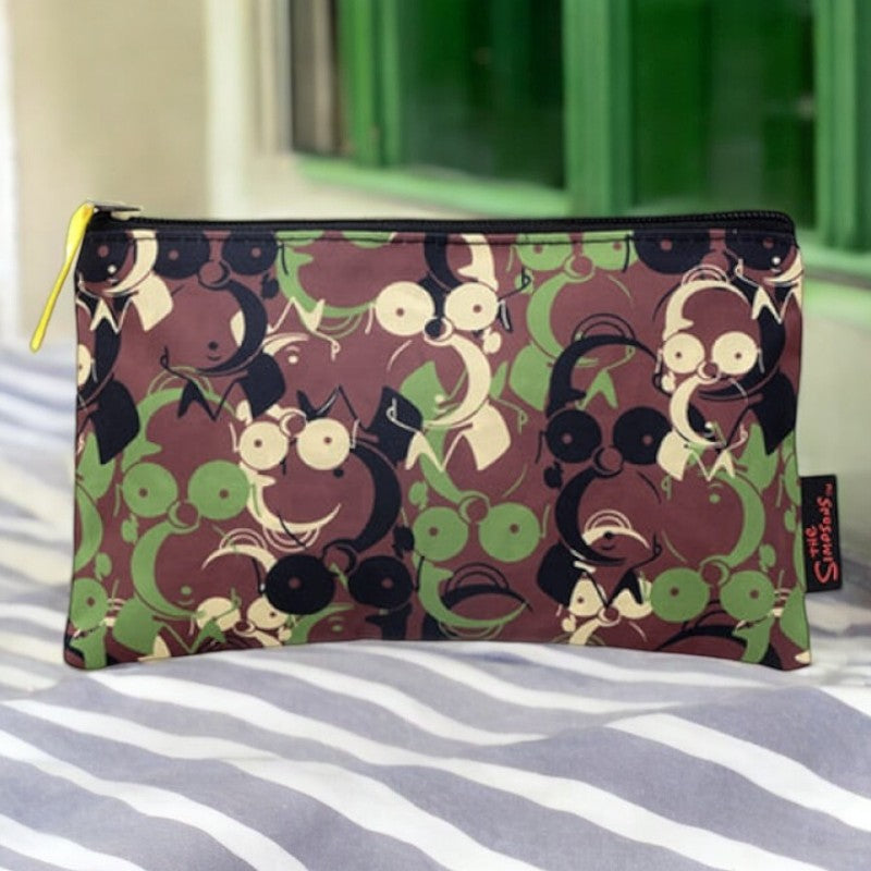 Cartuchera Plana Grande Simpsons Marrón Capi