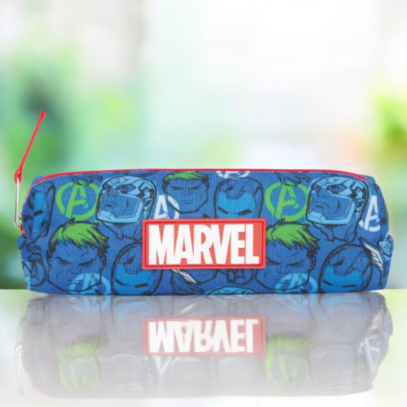 Cartuchera Estuche Rectangular Avengers Patrones Capi