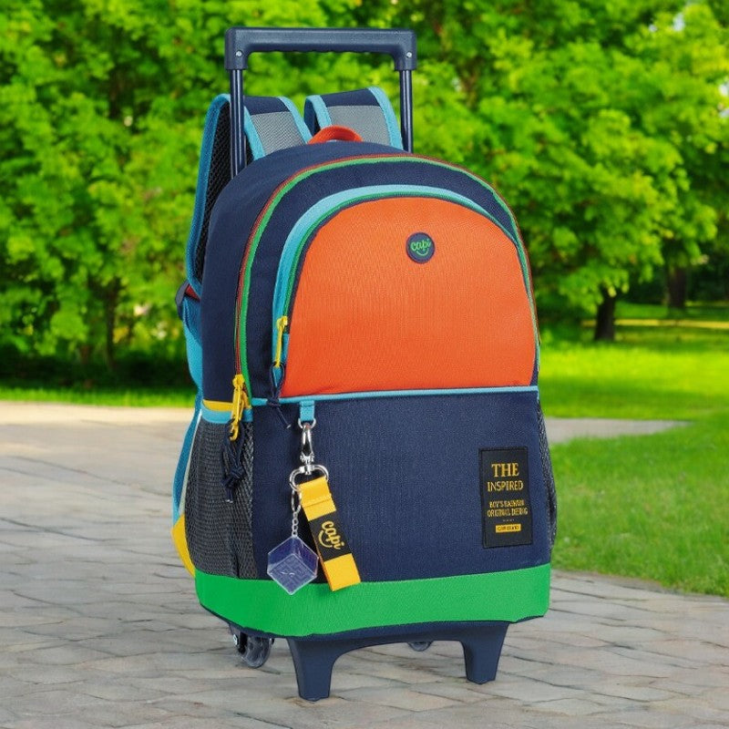 Bolso / Morral Con Ruedas Capi Para Niños Energy Rubik