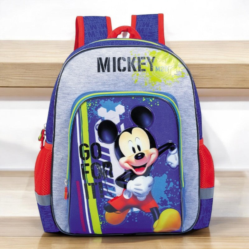 Combo Morral + Cartuchera Mickey Mouse 28 Disney Capi