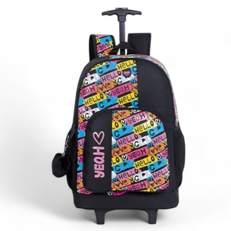 Bolso / Morral Capi con Ruedas Joy Graffiti