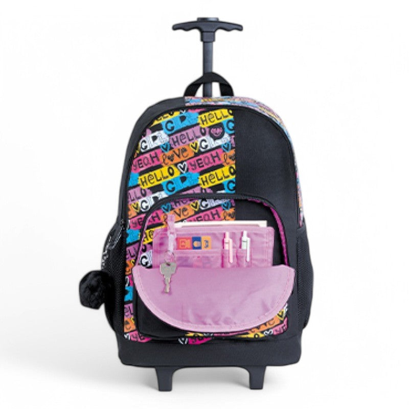 Bolso / Morral Capi con Ruedas Joy Graffiti