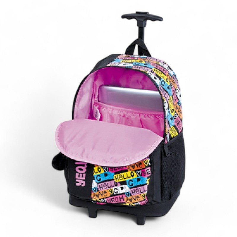 Bolso / Morral Capi con Ruedas Joy Graffiti