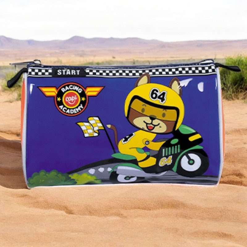 Cartuchera Estuche Triangular Capi Kids Racing