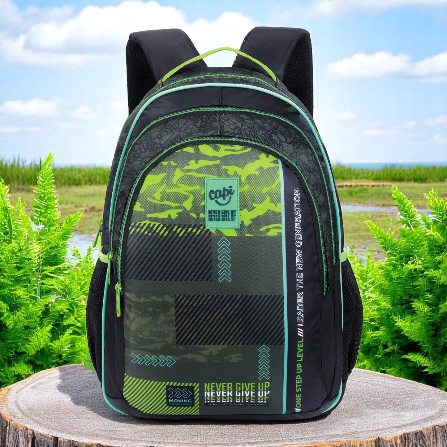 Bolso / Morral Capi Grande + Cartuchera - Línea Glee