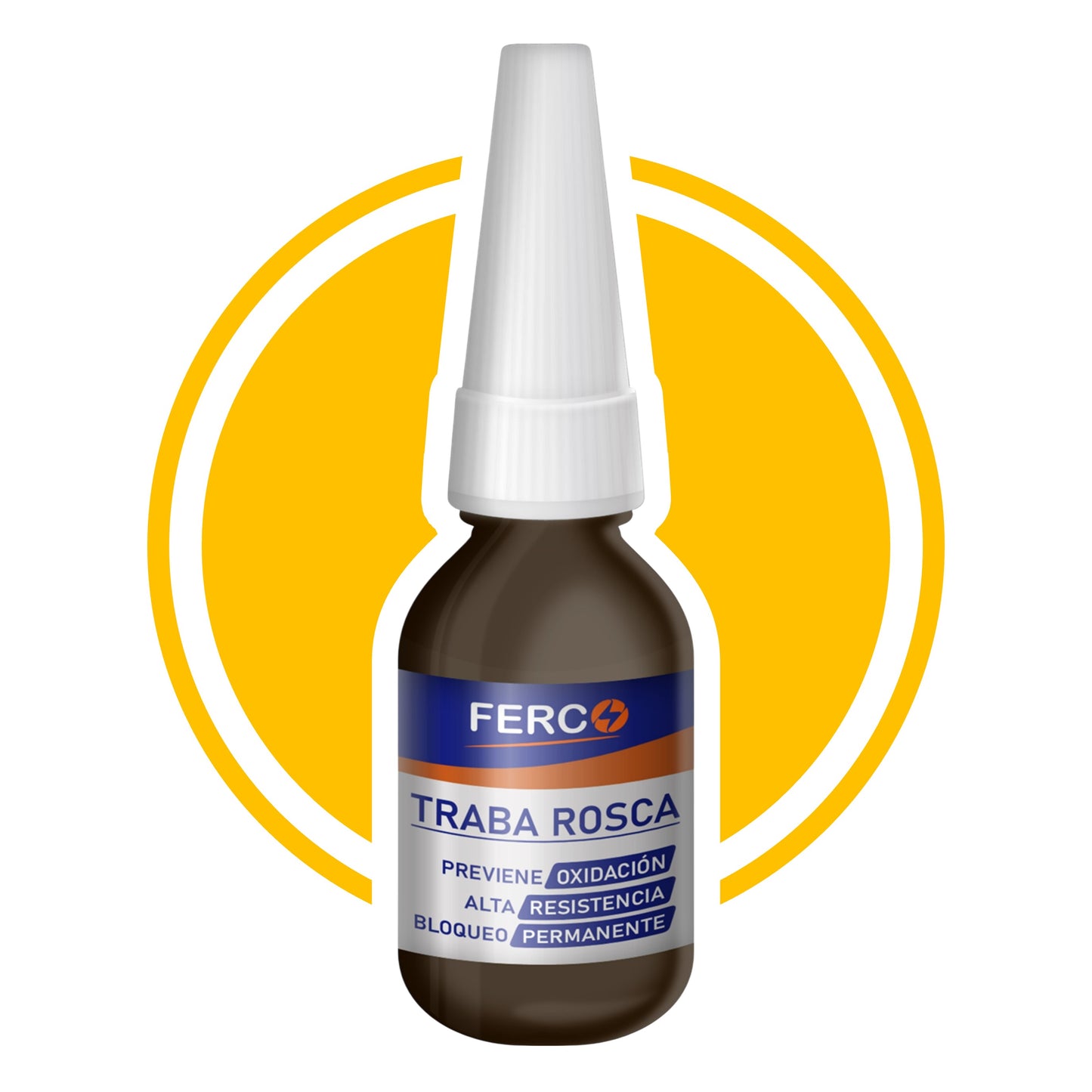 Fijador De Rosca Trabarosca Ferco - Fuerza (Media / Fuerte) 10ml