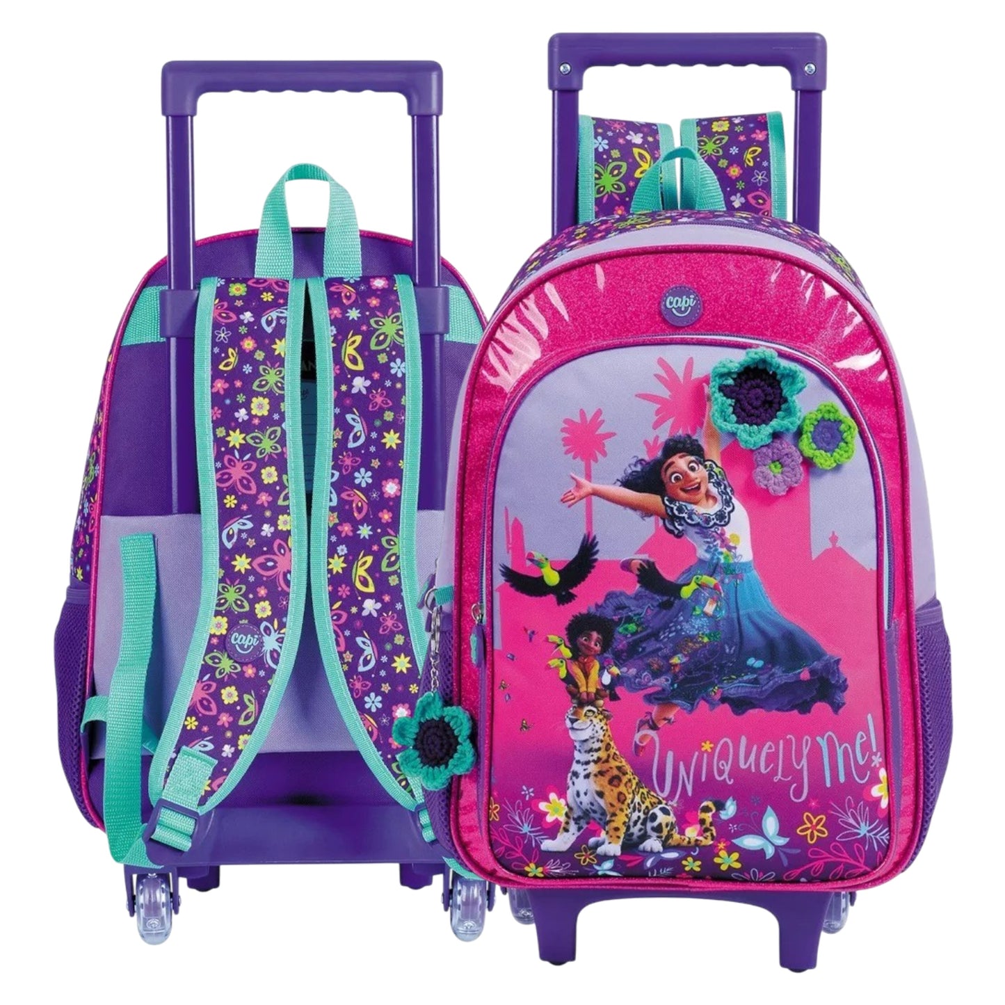 Bolso / Morral Capi con Ruedas Encanto Disney