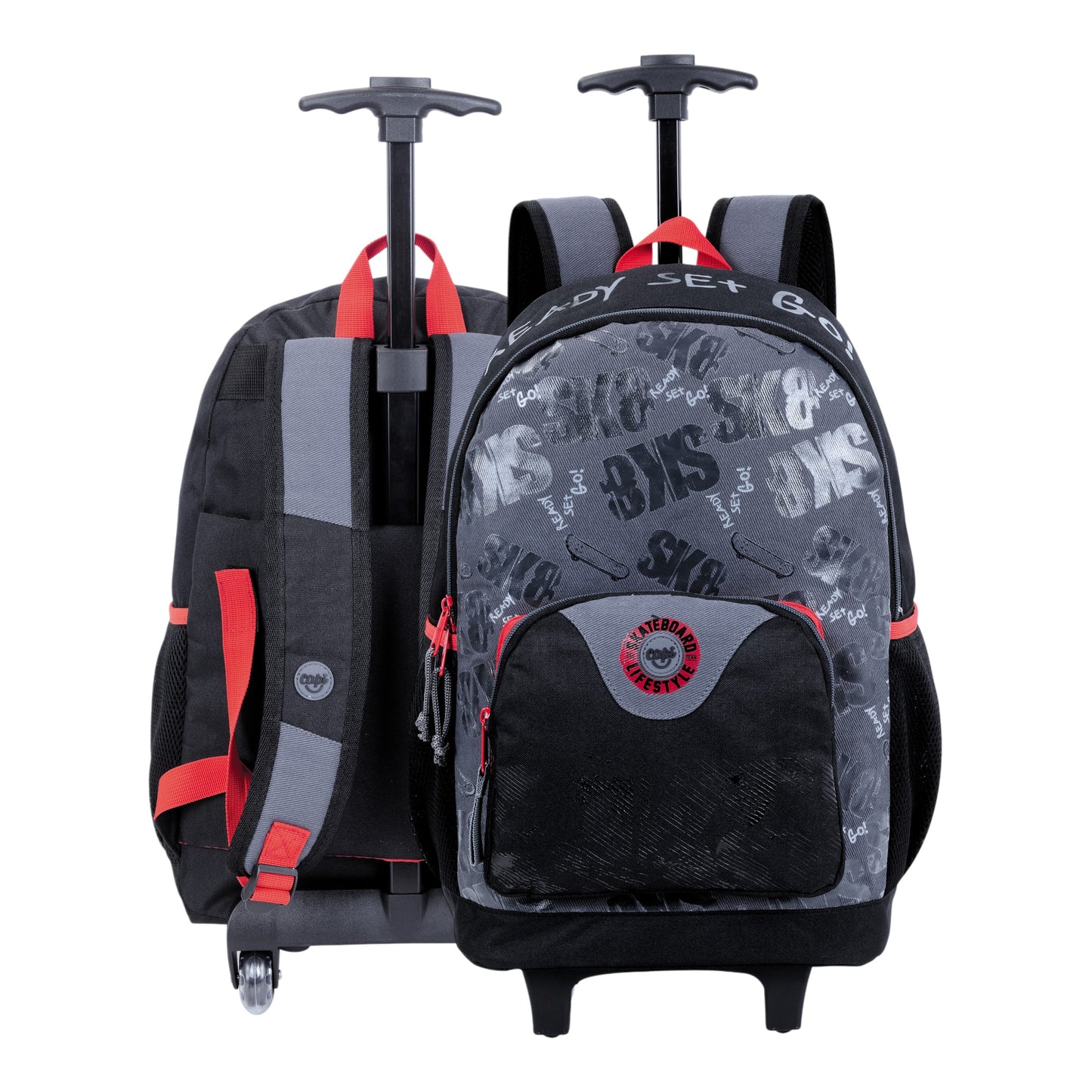 Bolso / Morral Con Ruedas Capi Joy Skateboard (L)