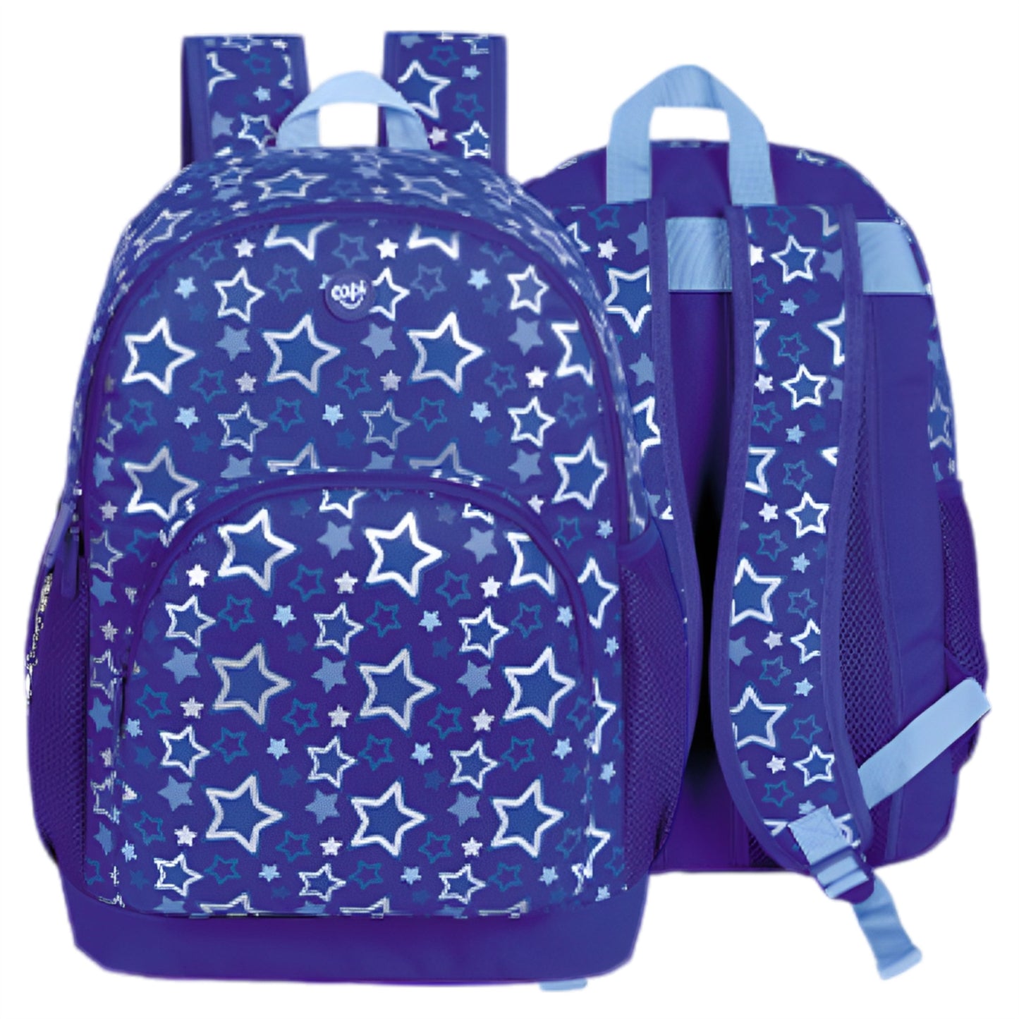 Bolso / Morral Grande Joy Blue Stars