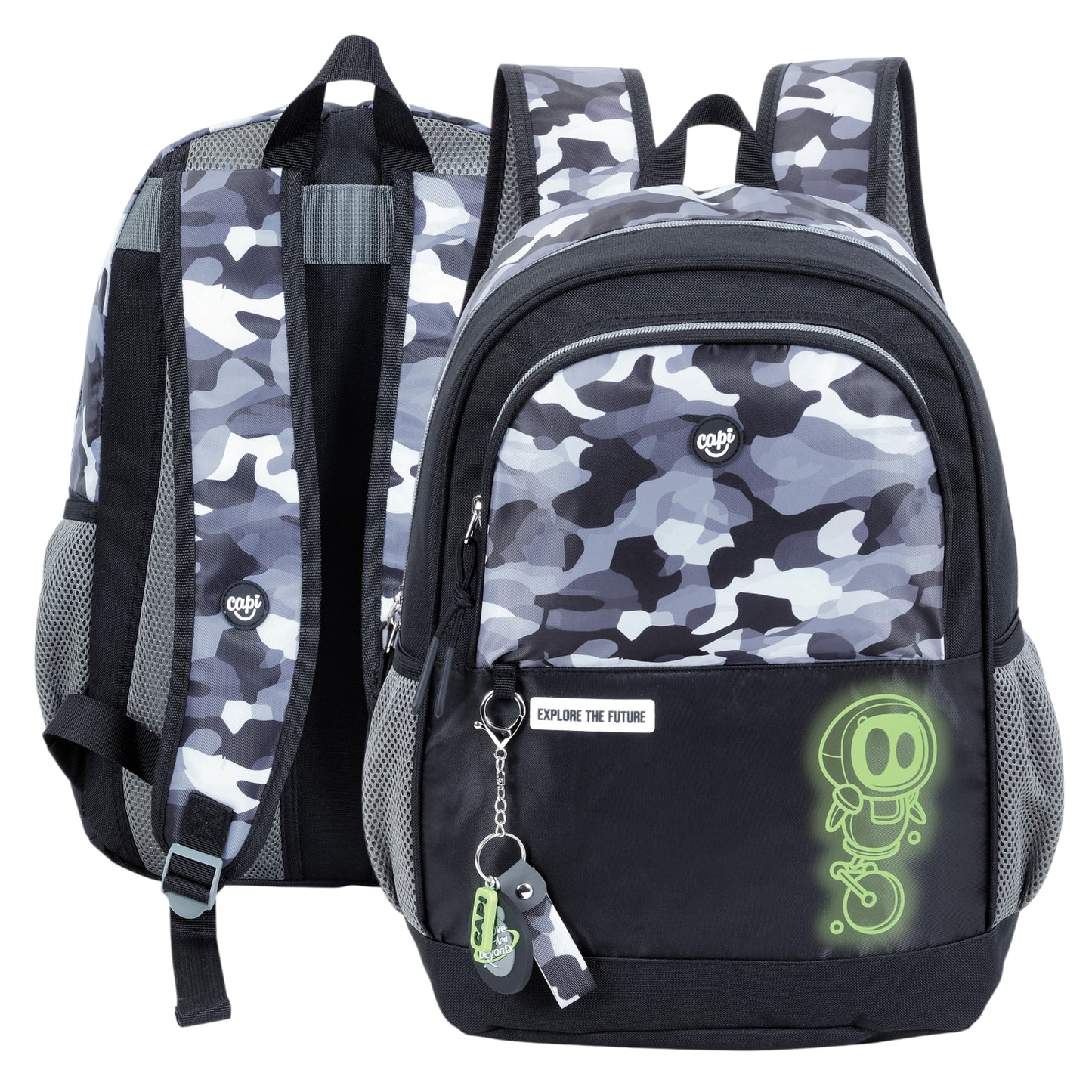 Bolso / Morral Grande Capi Camuflaje Colección 2025 (M)