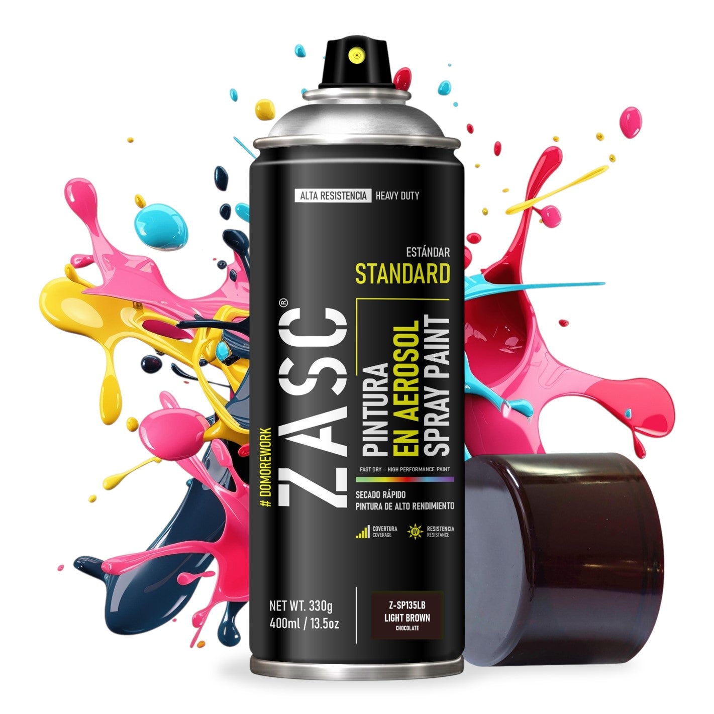 Pintura En Spray / Aerosol Zasc Colores Estándar 400ml