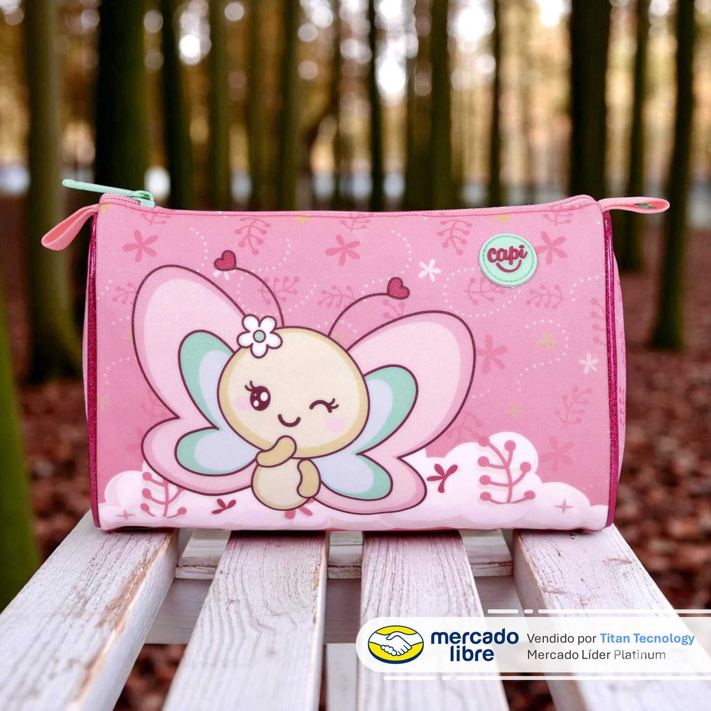 Cartuchera / Estuche Capi Kids Triangular Fairy