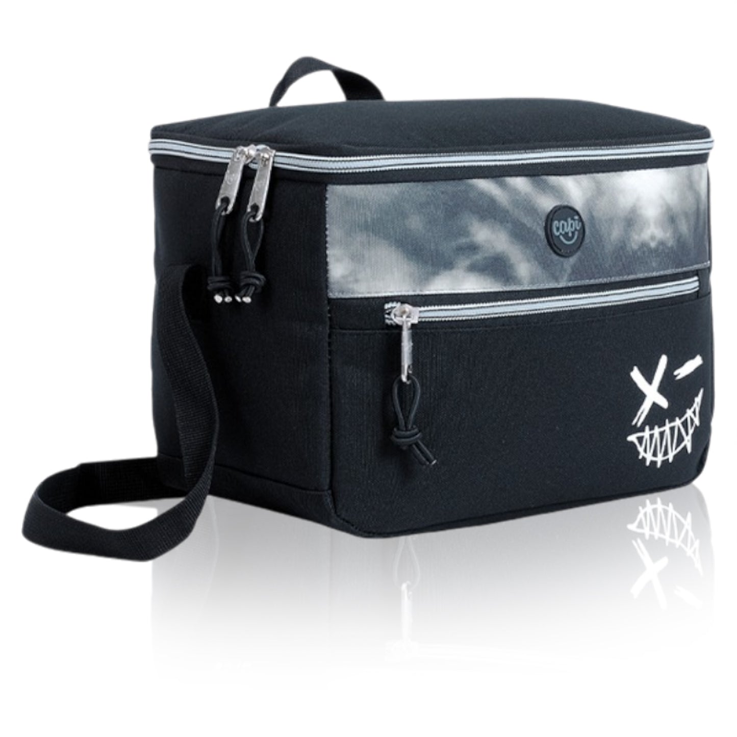 Combo Morral + Cartuchera + Lonchera Energy Street Art Capi