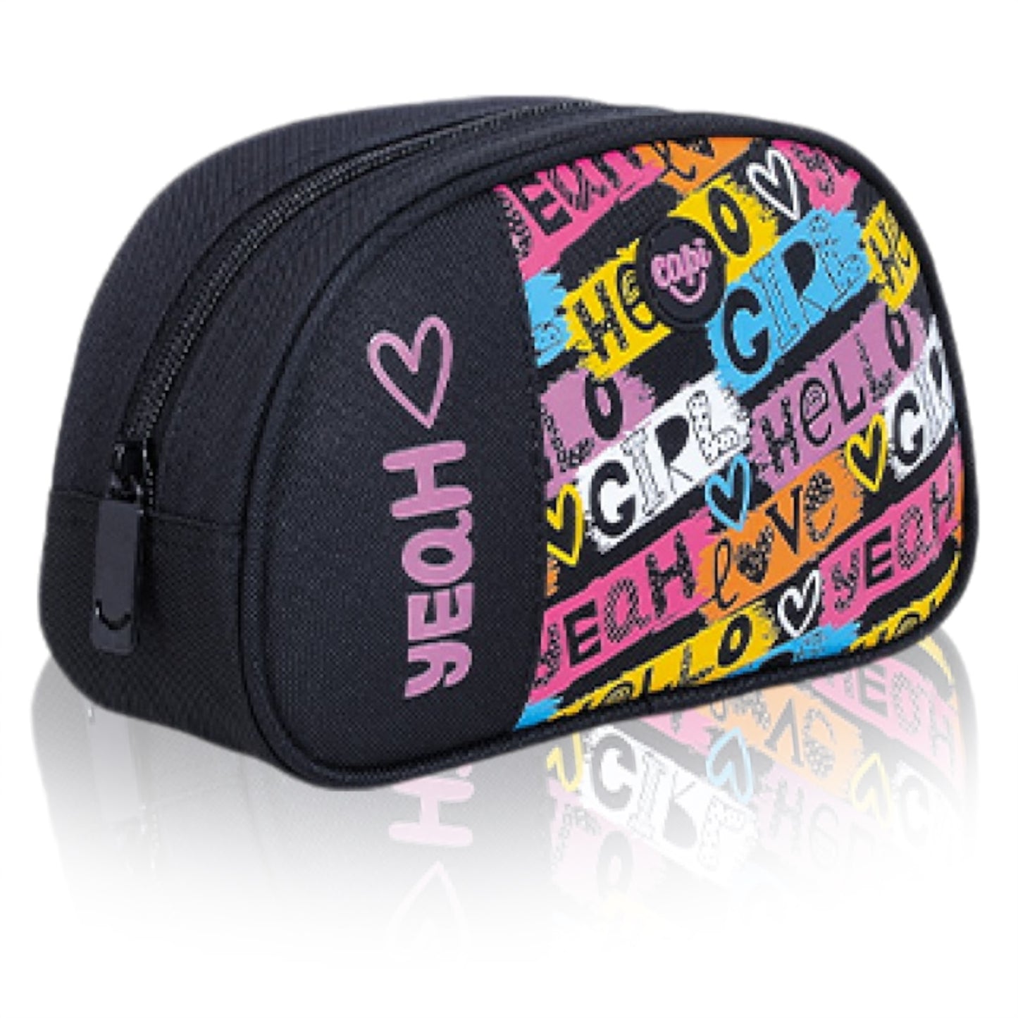 Cartuchera Estuche Ovalado Joy Graffiti Capi