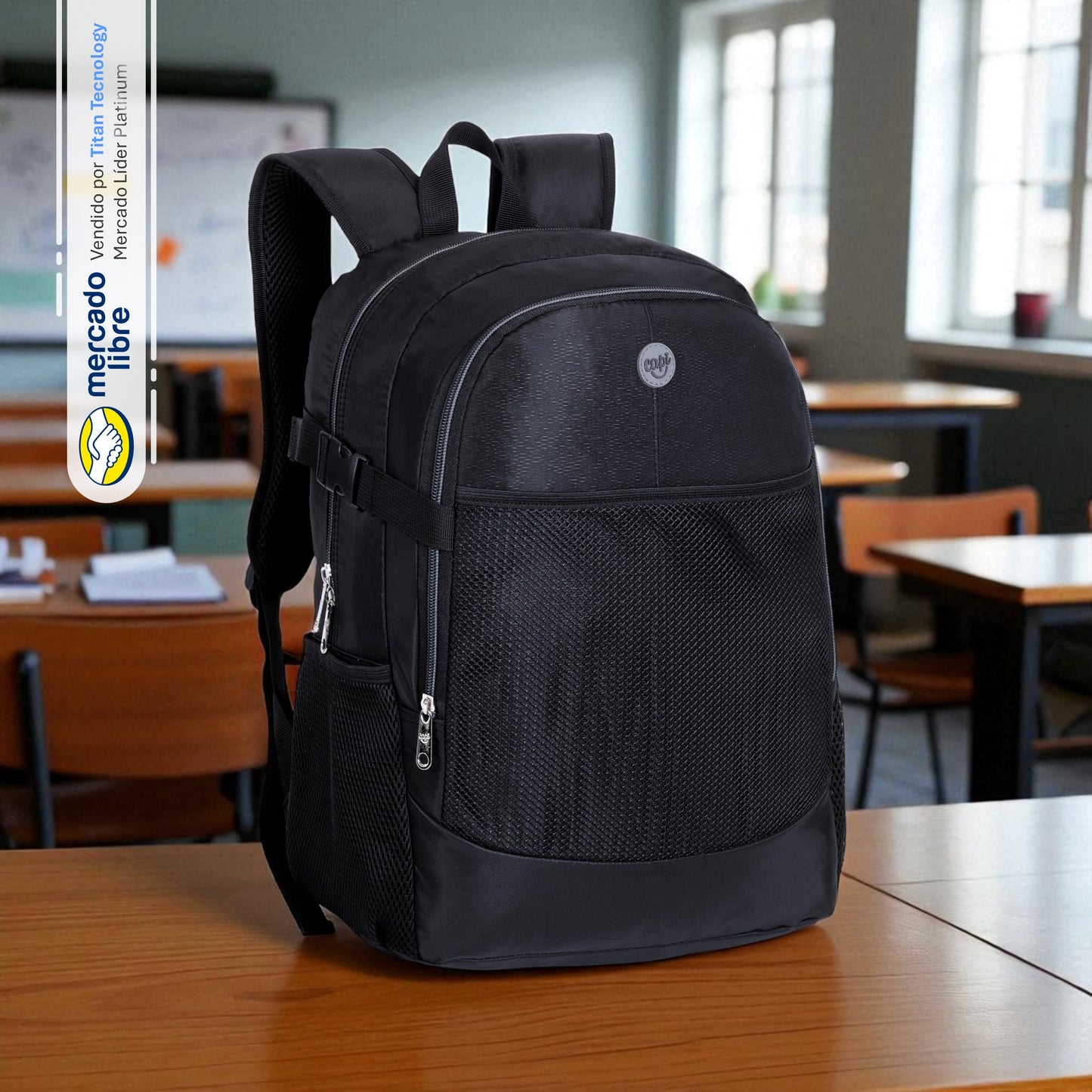 Bolso / Morral Grande Capi Happy Classic Colección 2025 (M)