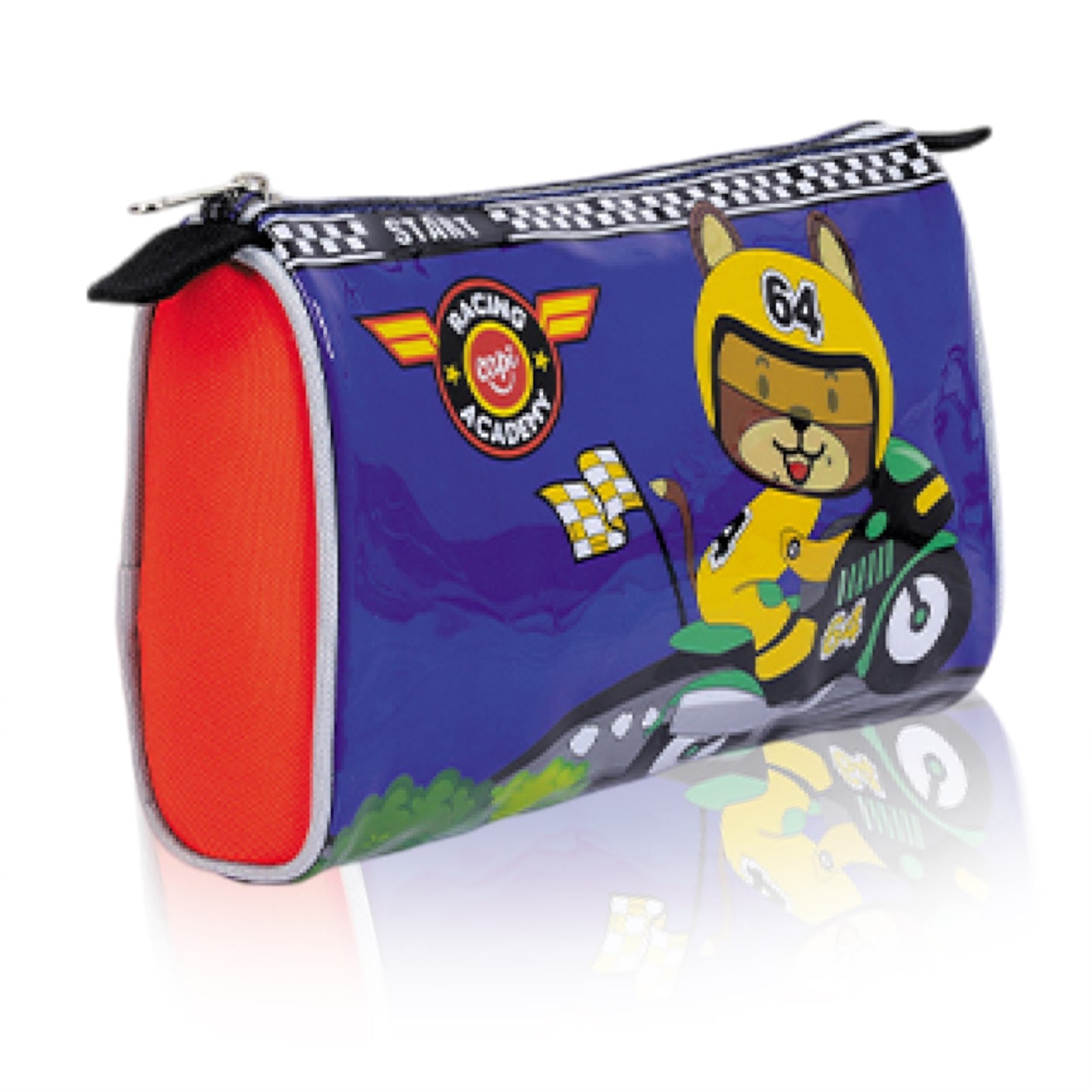 Cartuchera Estuche Triangular Capi Kids Racing