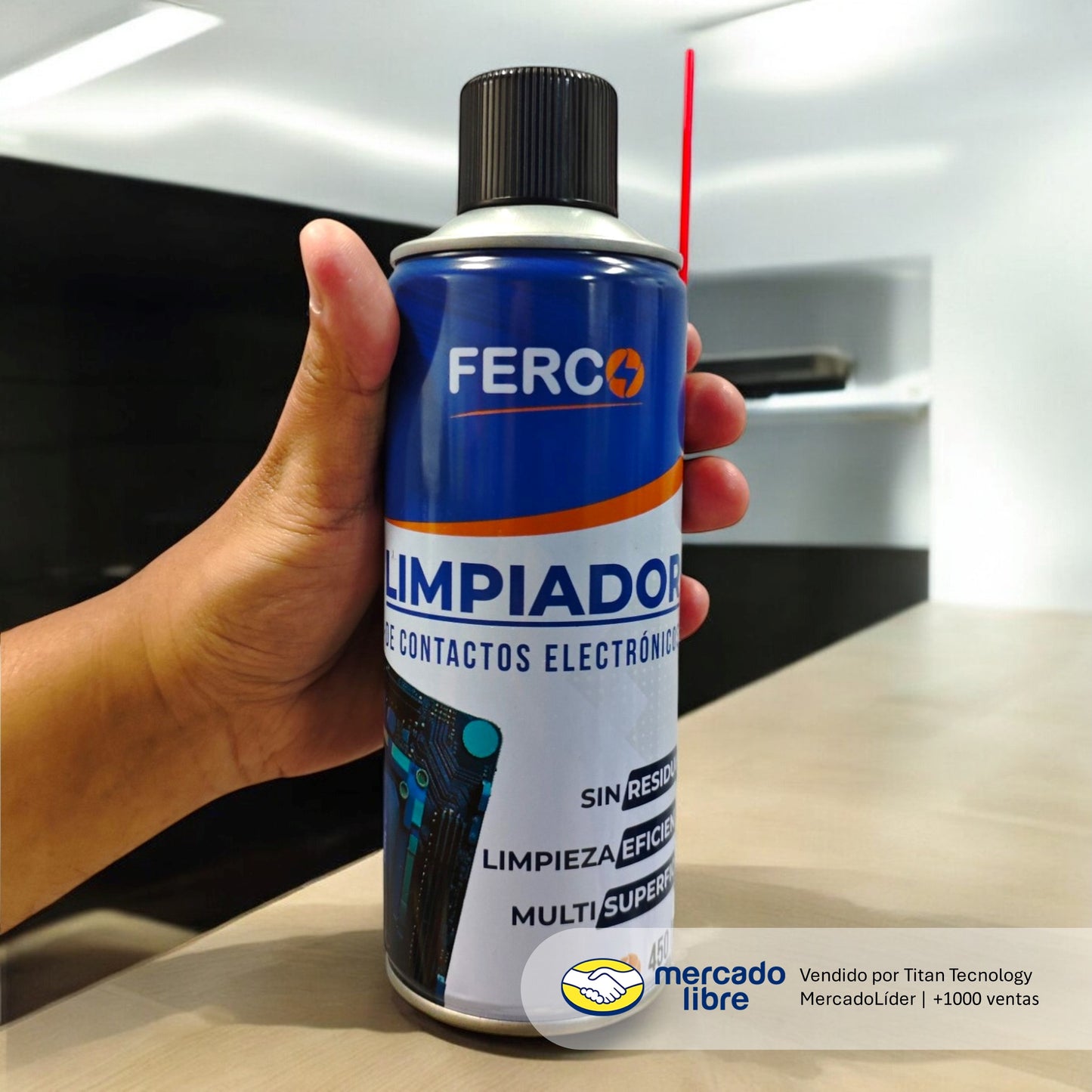 Limpiador De Contacto Electrónico Ferco en Spray