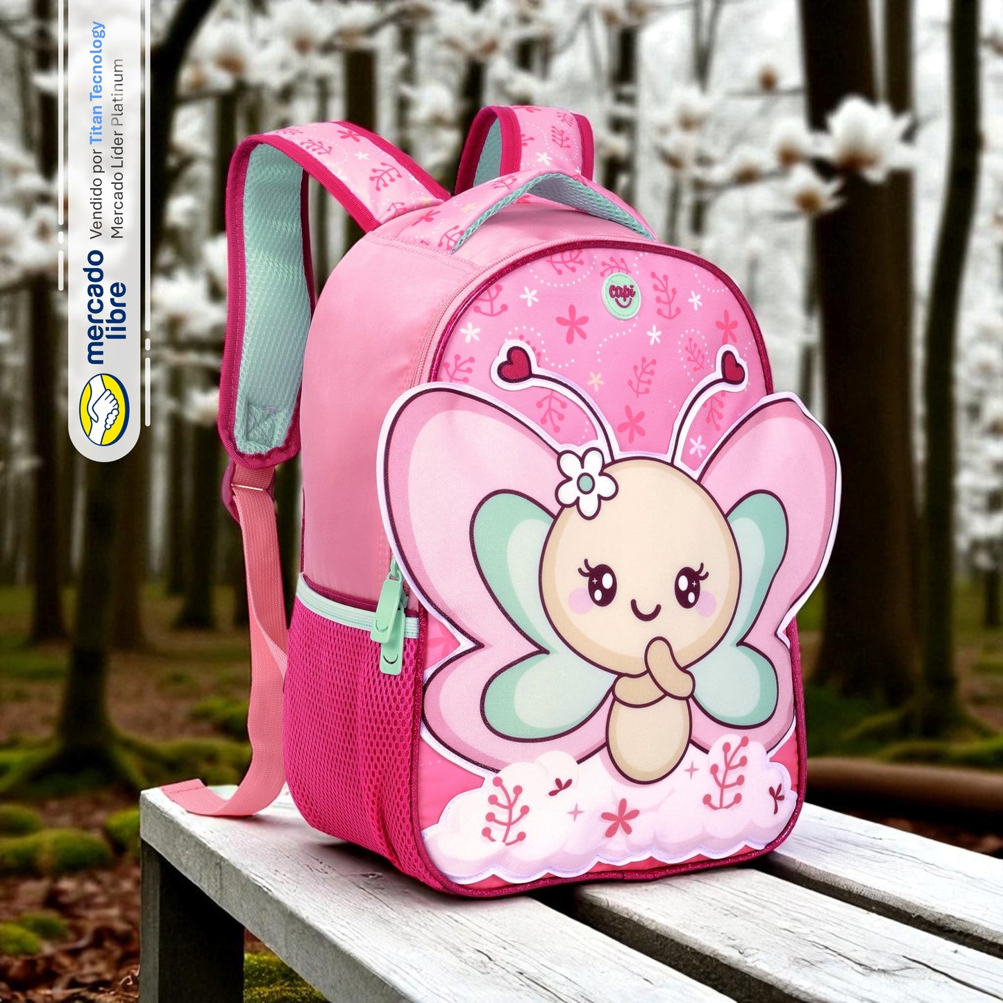 Bolso / Morral Capi Kids Mediano Fairy (XS)