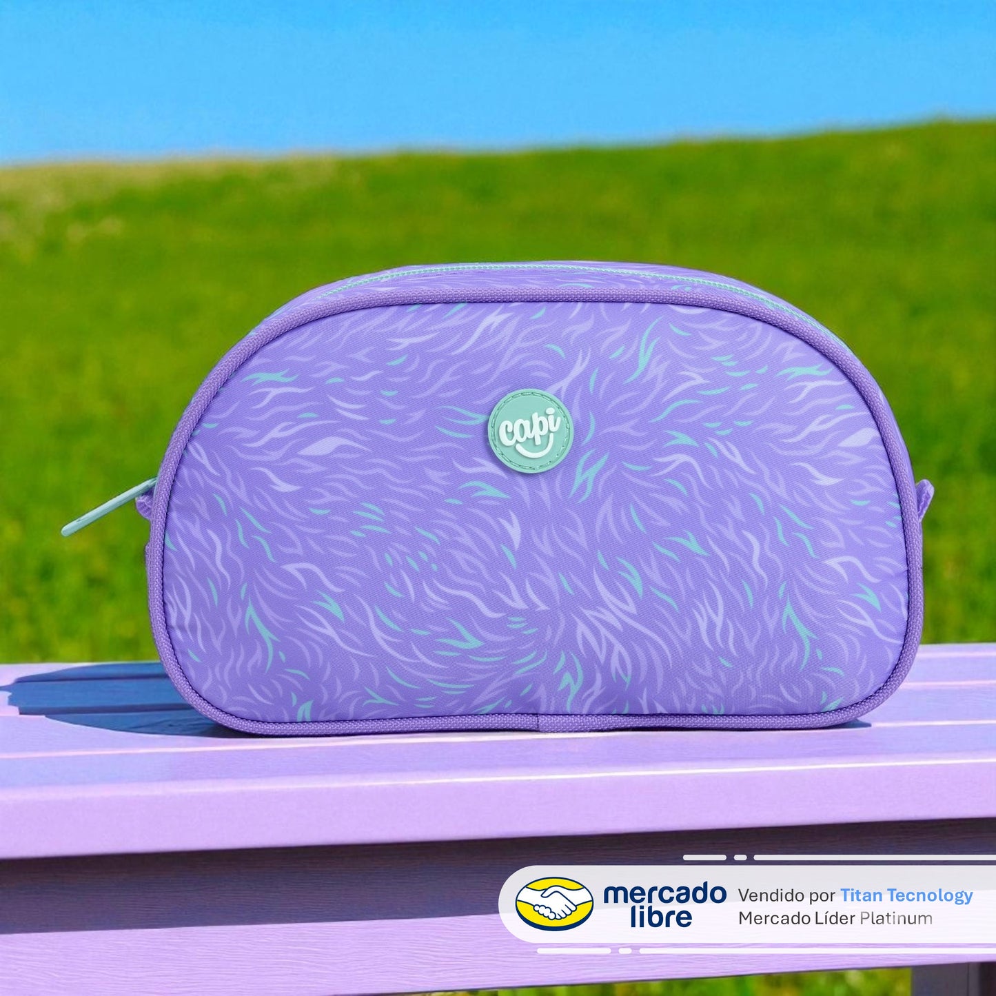 Cartuchera / Estuche Capi Ovalado Happy Lily