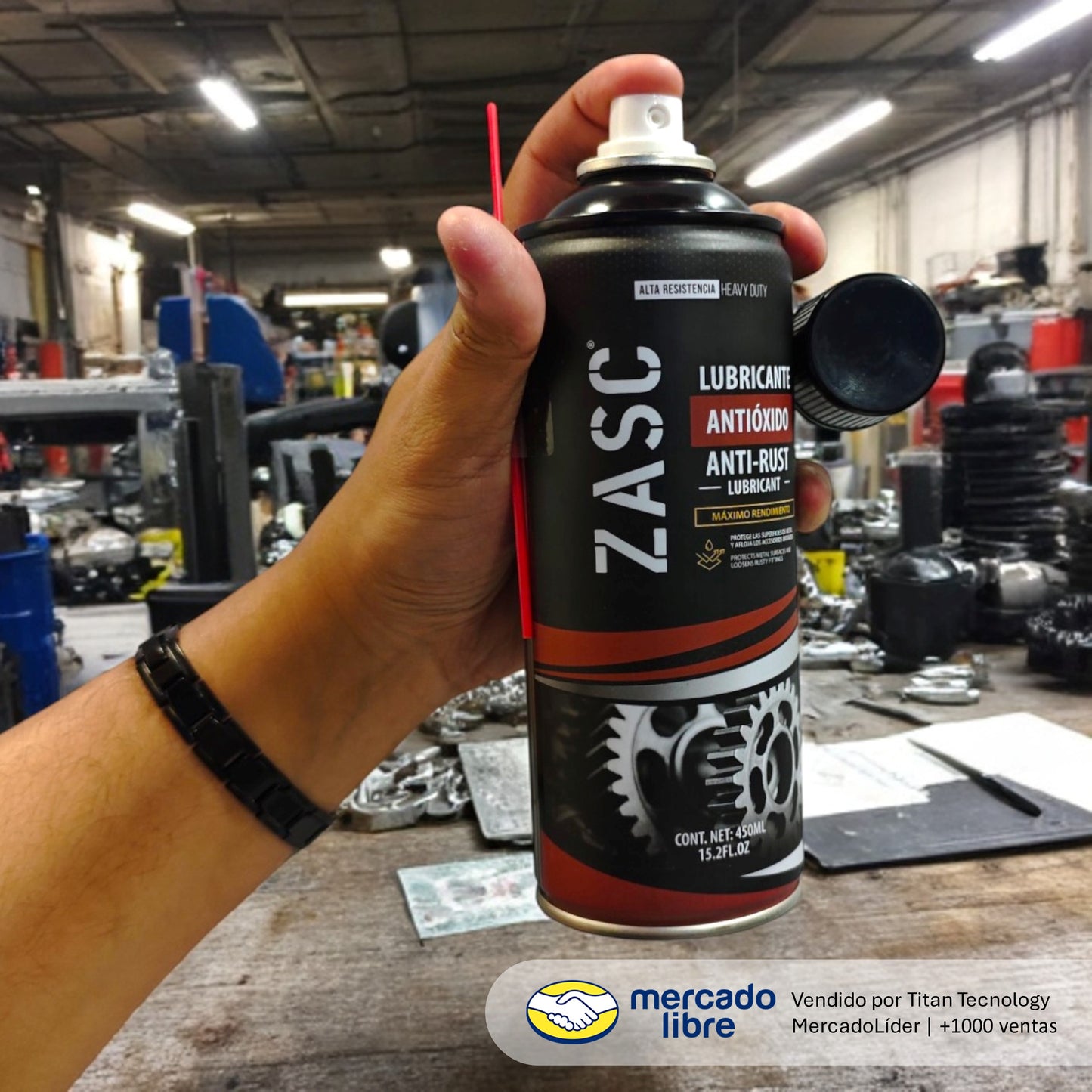 Aceite En Spray Zasc Lubricante / Antióxido 450cc