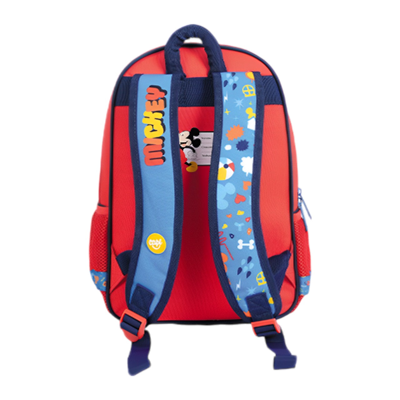 Combo Morral + Cartuchera + Lonchera Mickey Mouse Disney Junior Capi