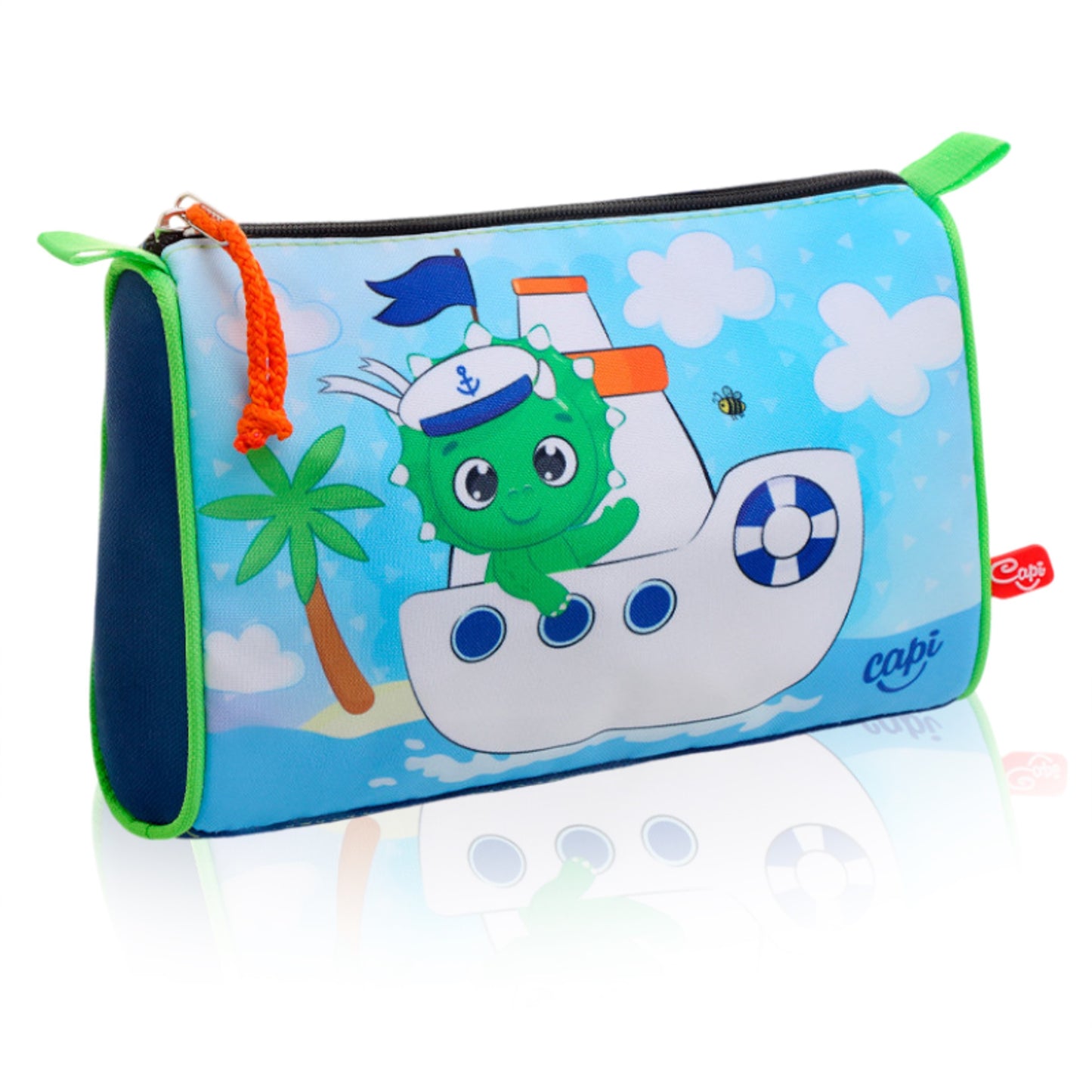 Cartuchera / Estuche Capi Kids Triangular Dino