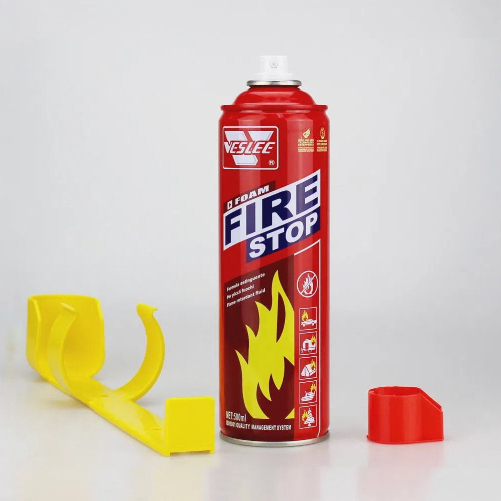 Mini Extintor Portátil Fire Stop para Carro / Moto 500ml