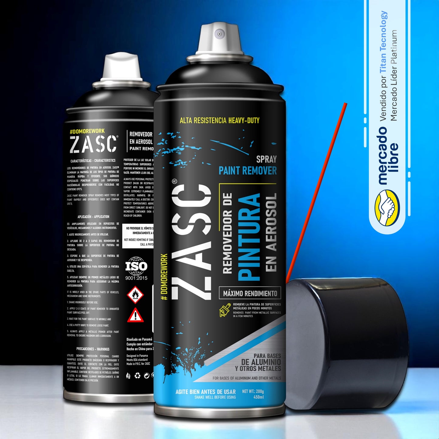Removedor de Pintura Zasc en Spray / Aerosol 450ml