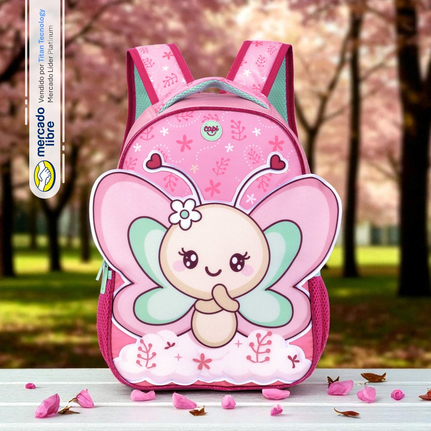Bolso / Morral Capi Kids Mediano Fairy (XS)