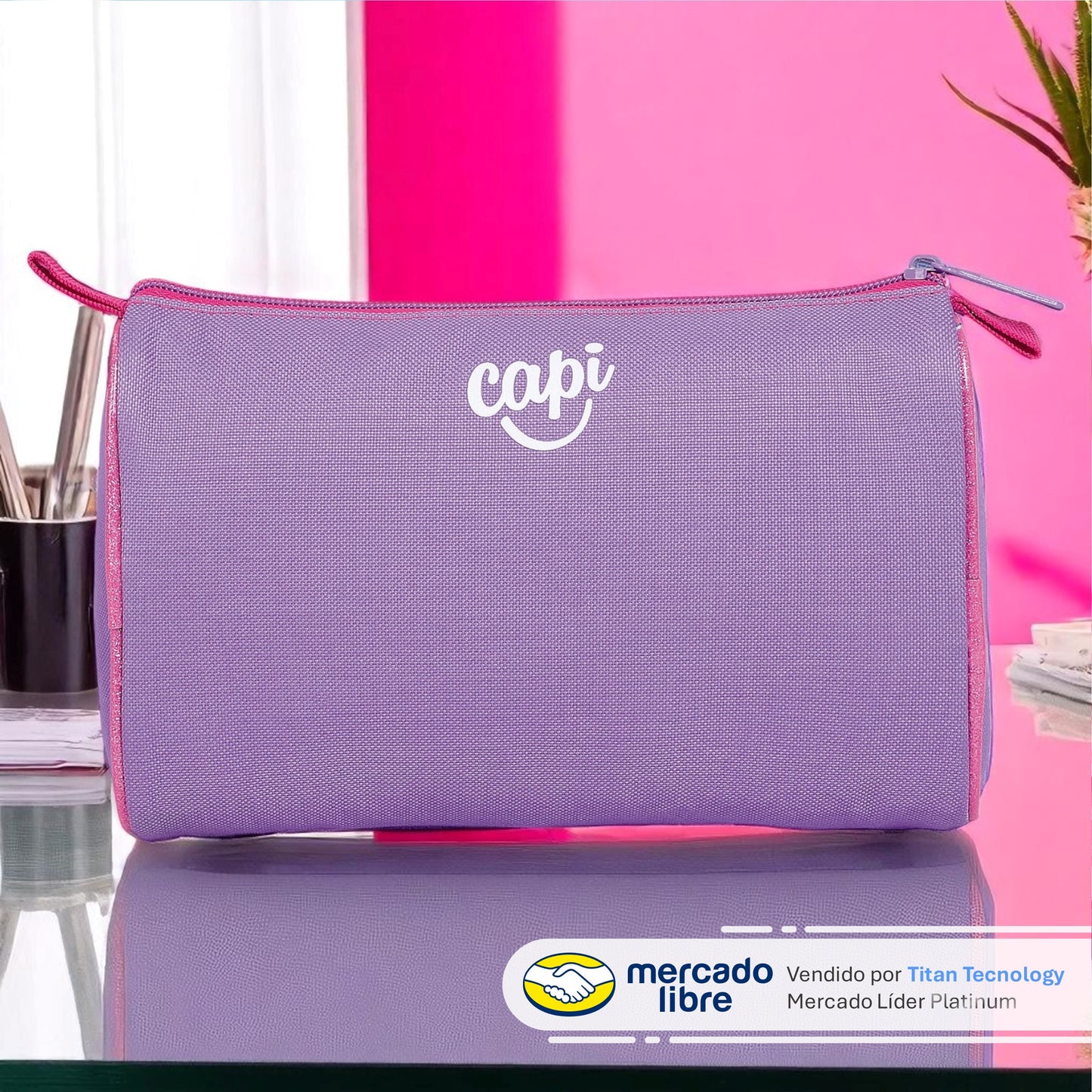 Cartuchera / Estuche Capi Kids Triangular Daisy