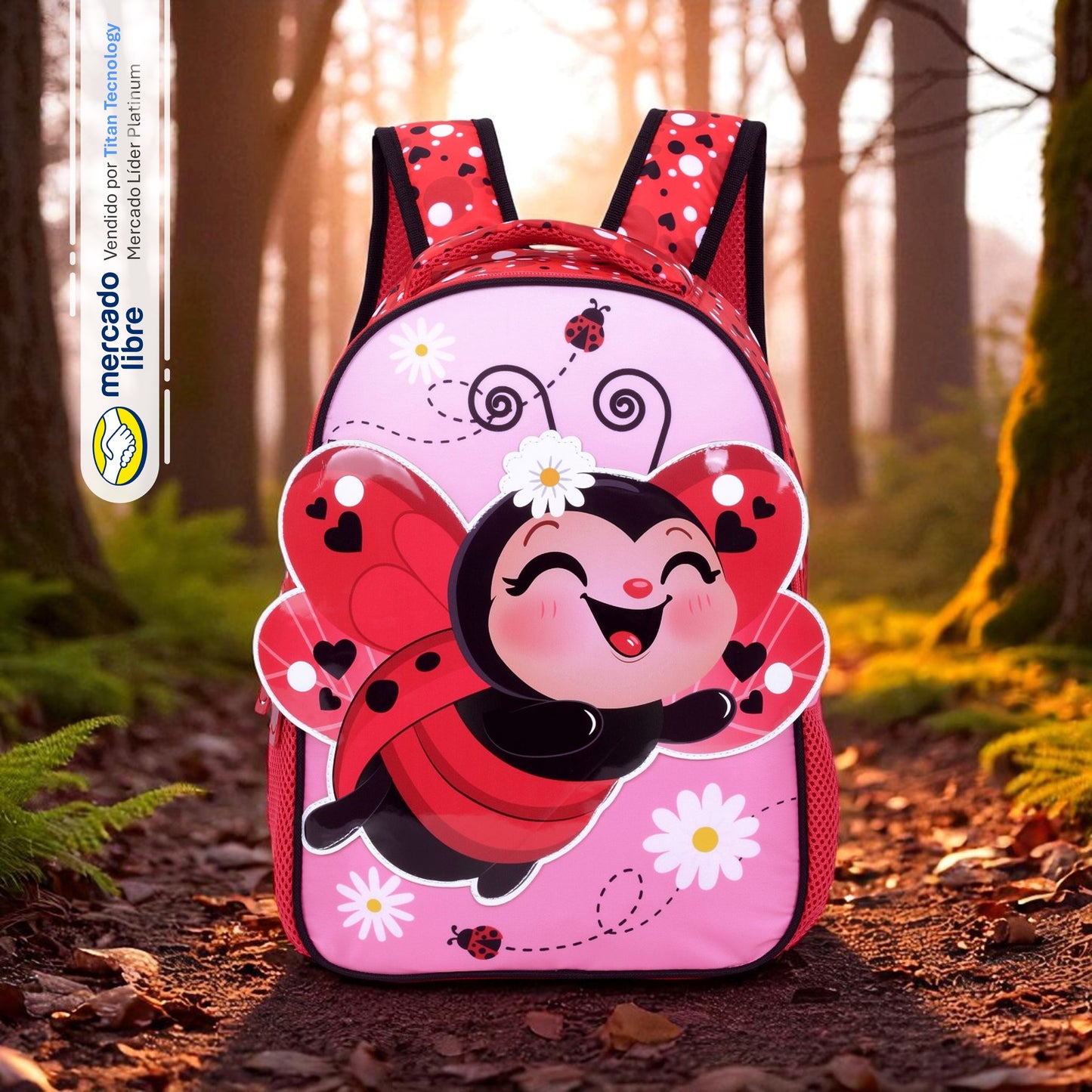 Bolso / Morral Capi Kids Mediano Cute Jade (XS)