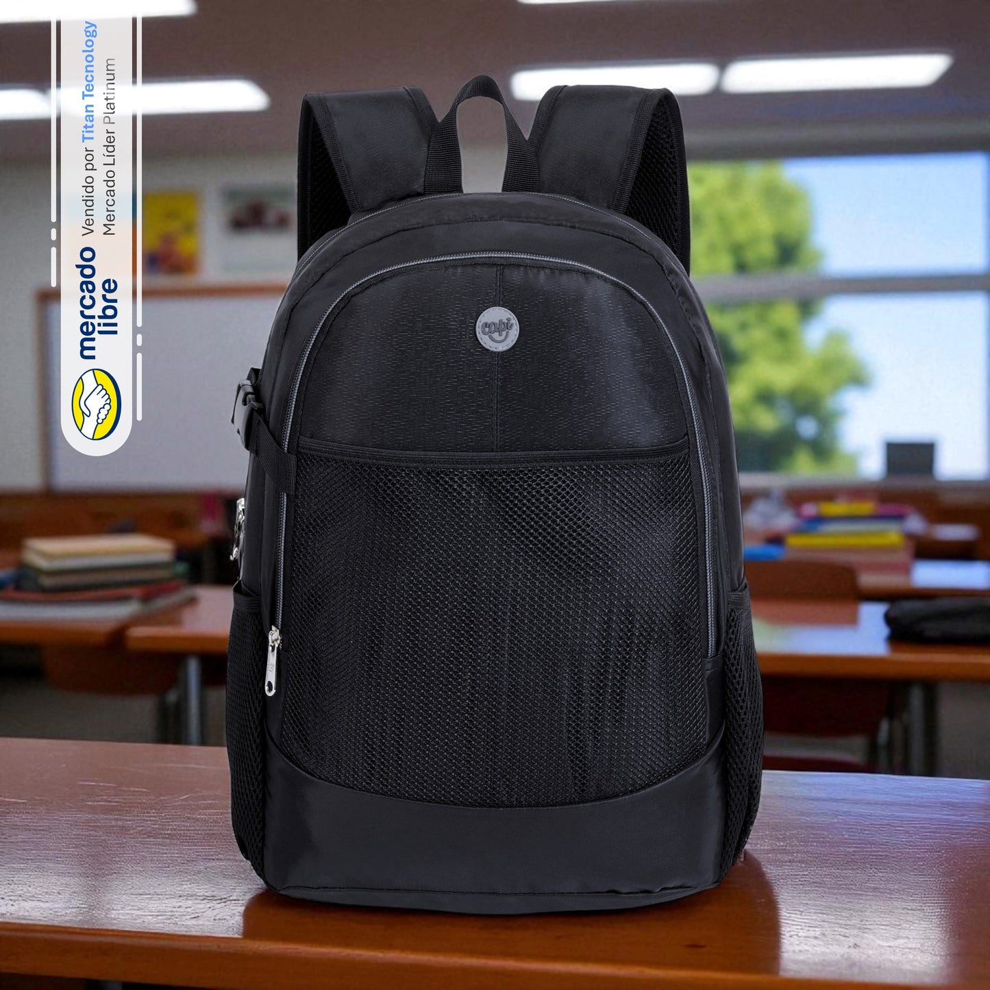 Bolso / Morral Grande Capi Happy Classic Colección 2025 (M)