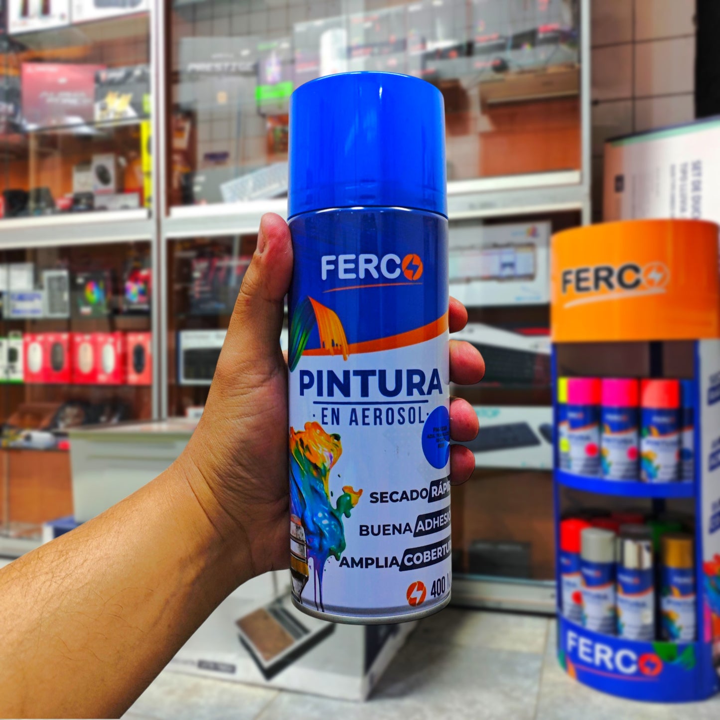 Pintura Ferco En Spray / Aerosol Acrílica Colores Premium 400cc