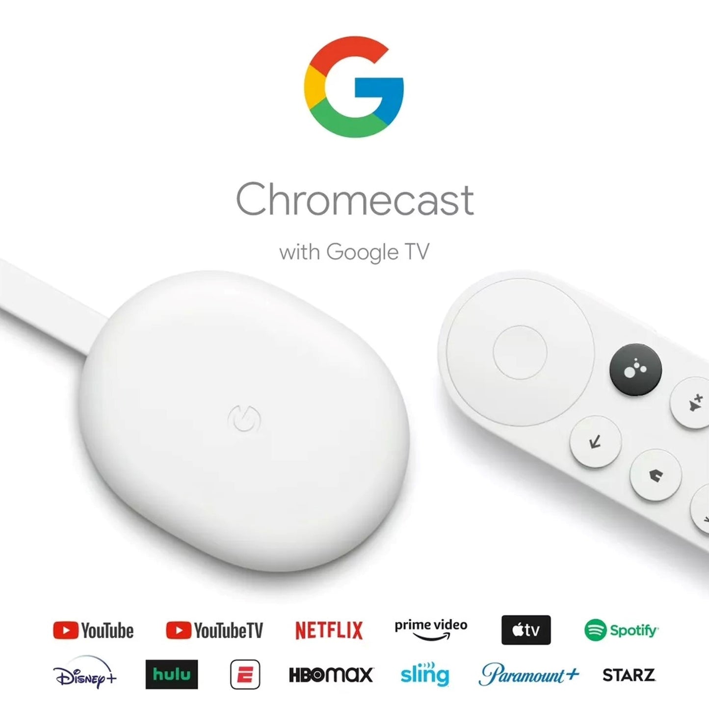 Chromecast Google Tv Full Hd Streaming Tv Con Control De Voz
