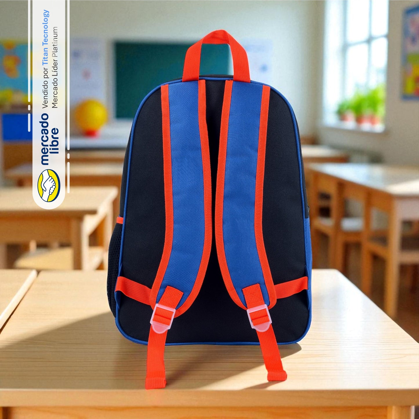 Tripack / Morral + Lonchera + Estuche Capi Kids - Spider-Man Awesome (S)