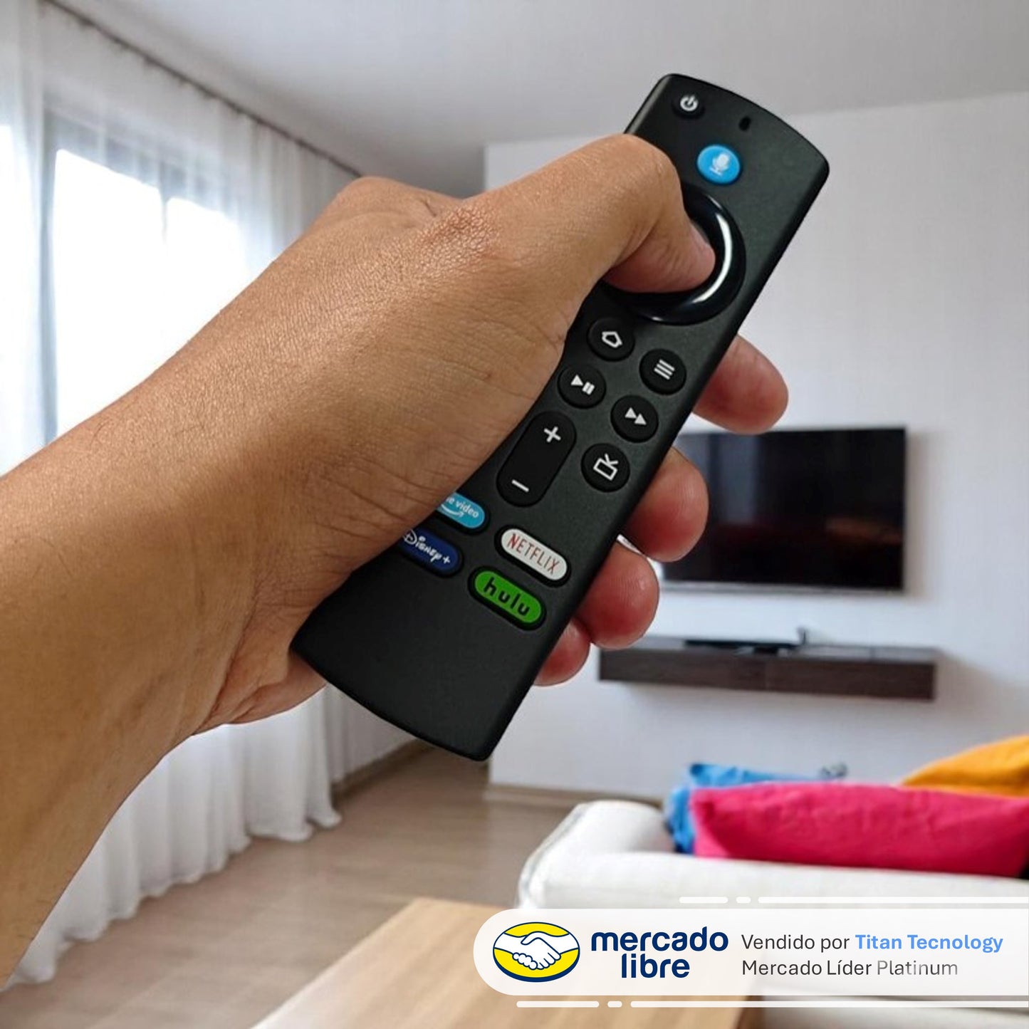 Control Remoto Amazon Fire Tv con control de voz Alexa