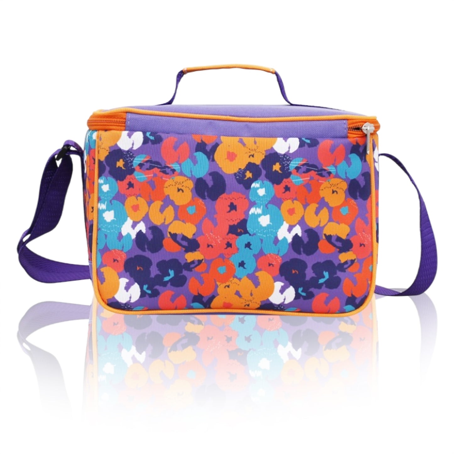 Lonchera Térmica Autana Rectangular Capi Purple Fun + Obsequio