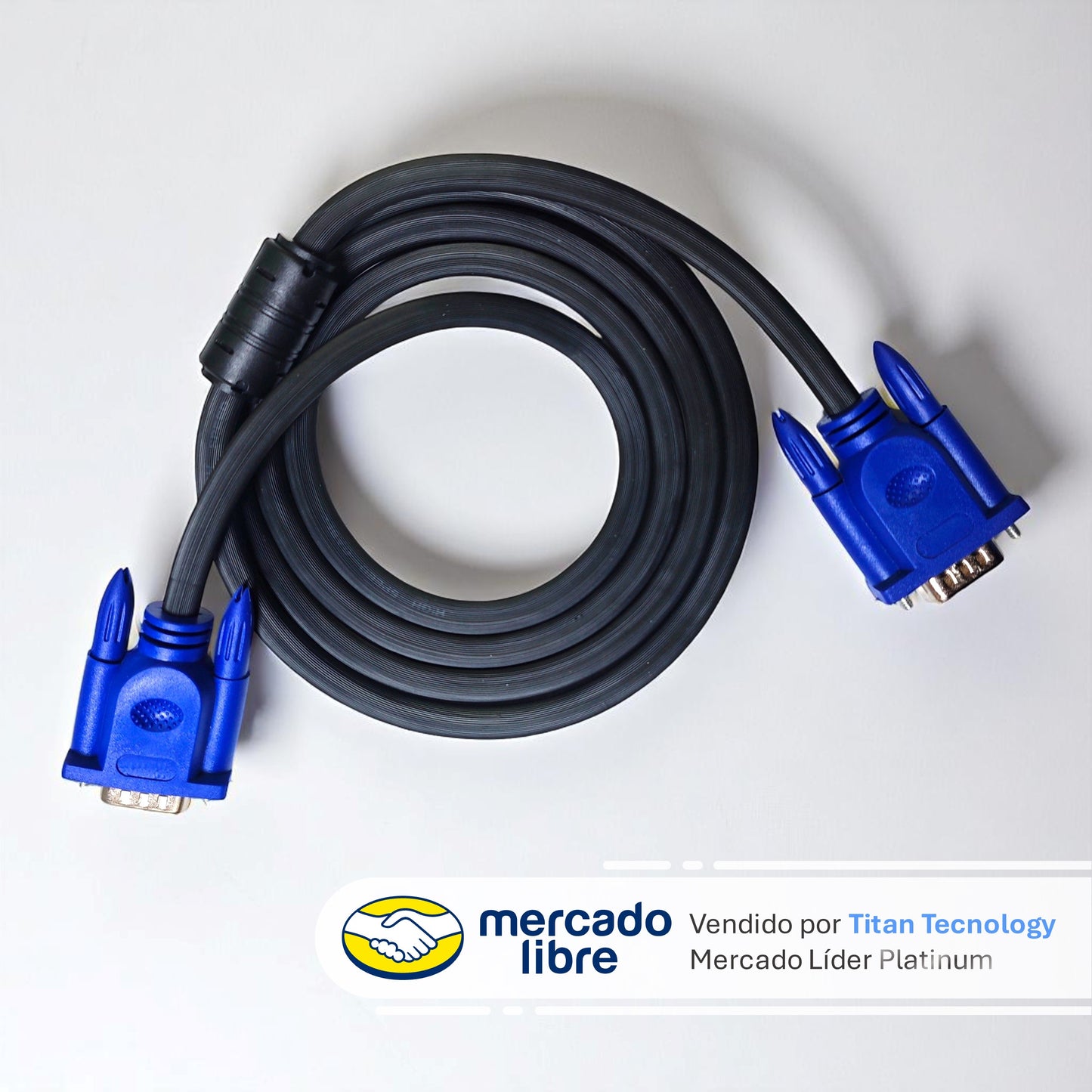 Cable De Video Vga Macho - 15 Pines Para Pc / Monitor 1.5mts
