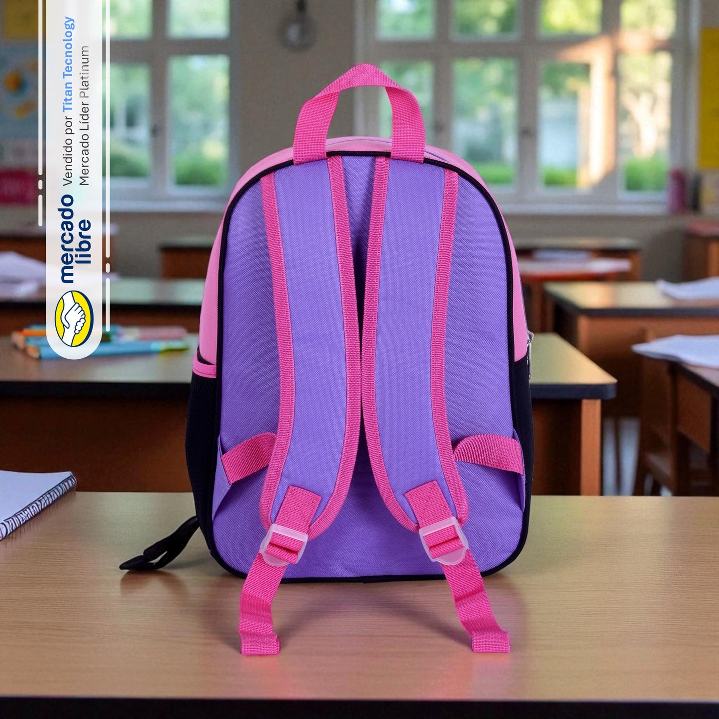 Tripack / Morral + Lonchera + Estuche Capi Kids - Minnie Chic (XS)